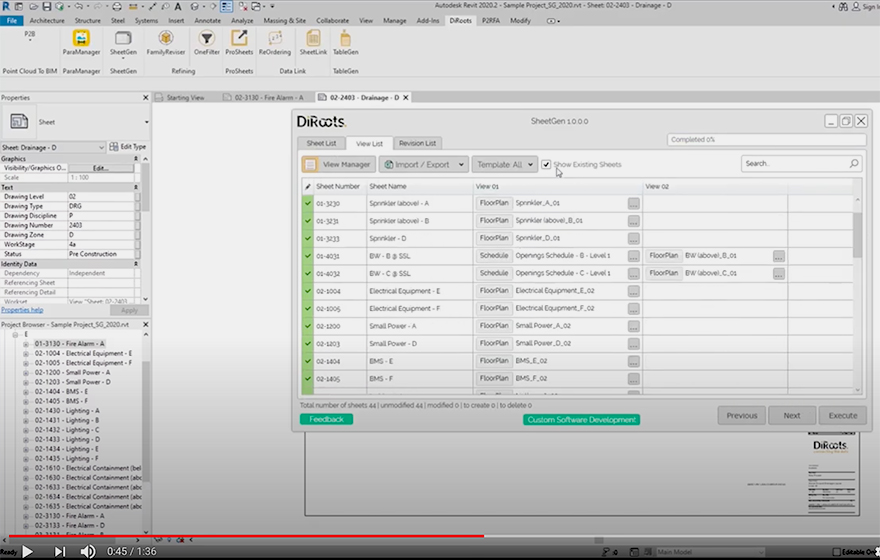 DiRoots releases latest free Revit plugin BIM+