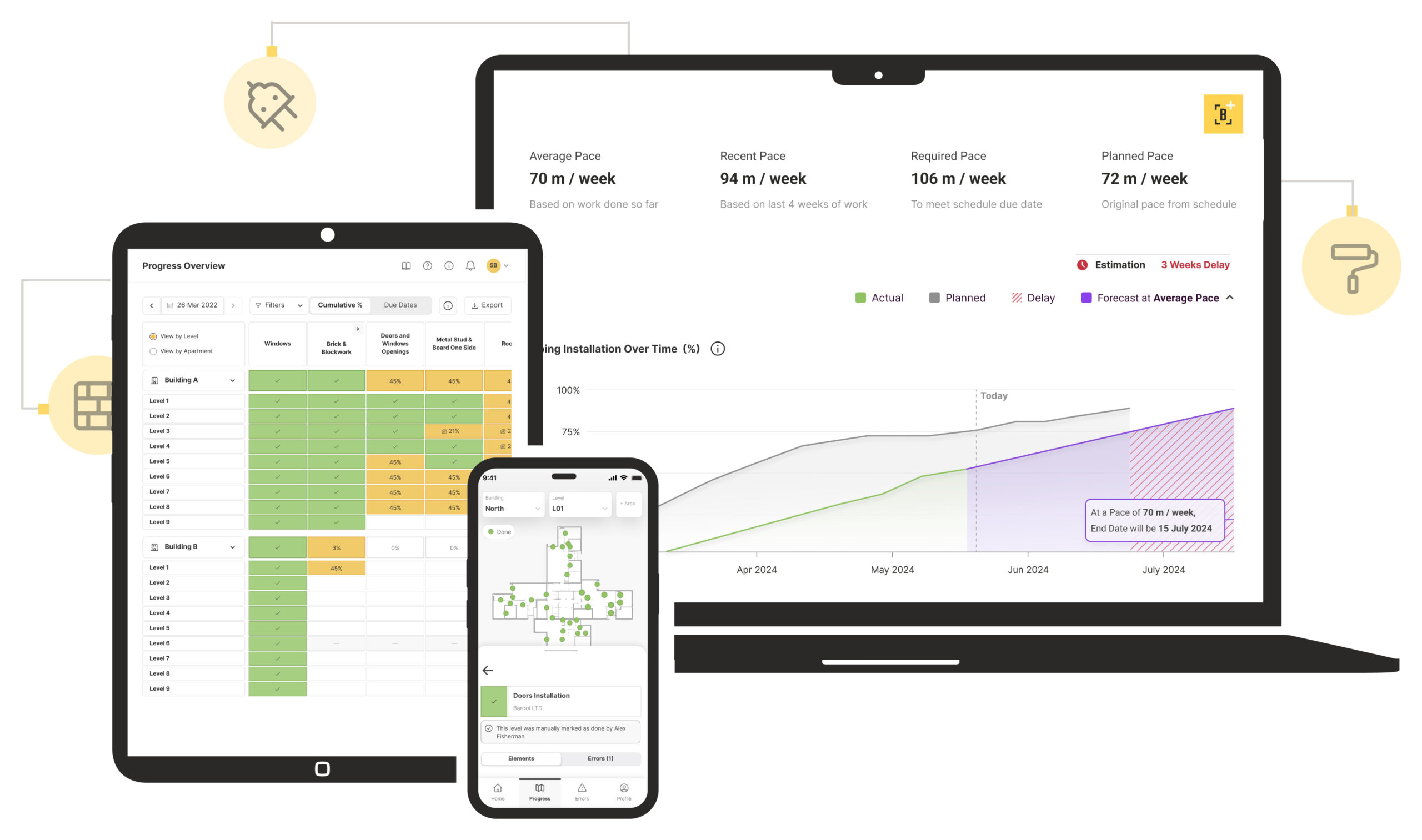 Buildots tracking