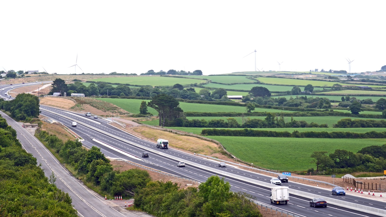 Image of a road built by Costain for Costain carbon tracker