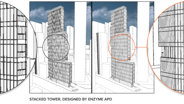 Illustration of improved 3D visualisation in Archicad 28