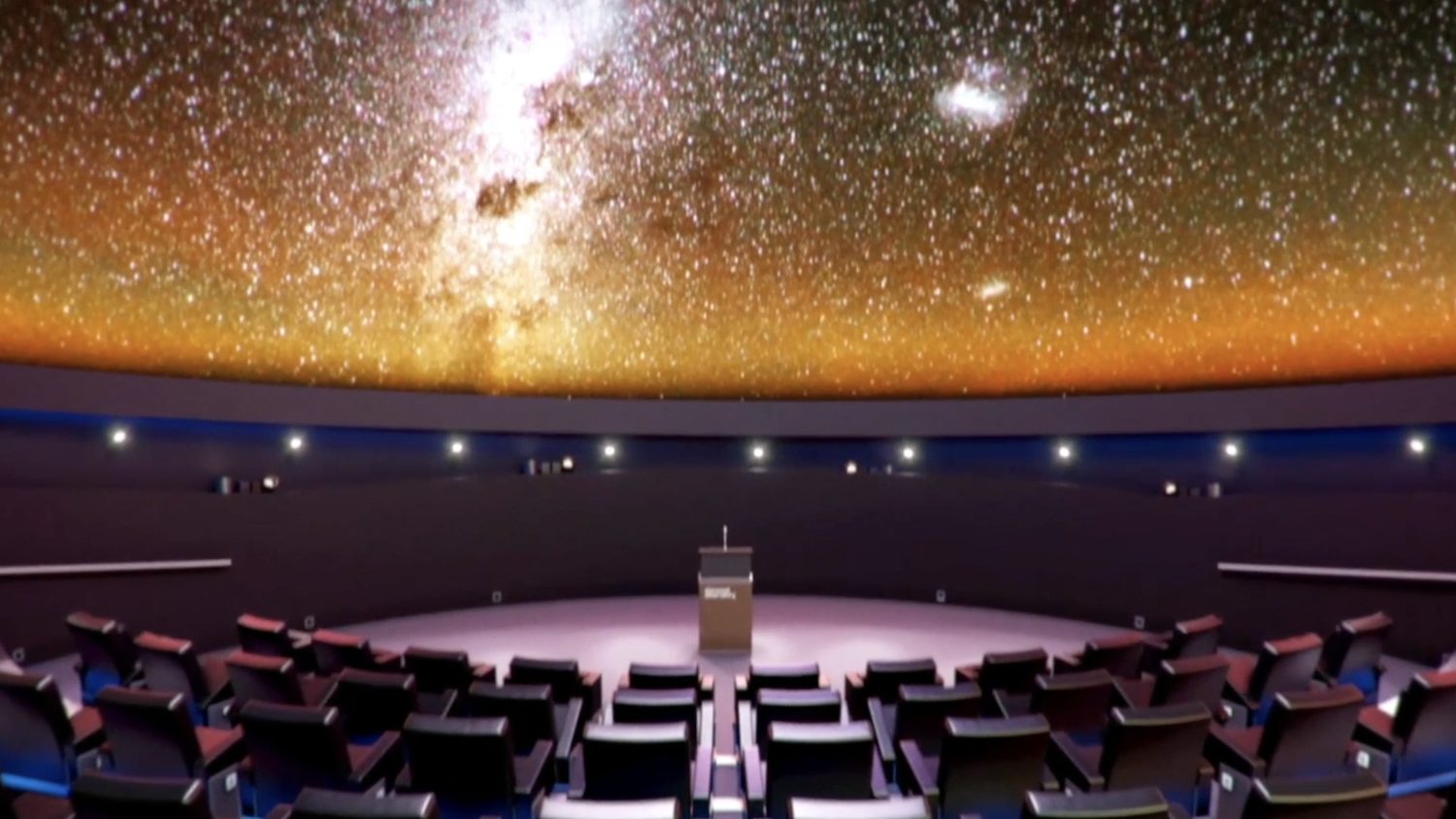 The planetarium as imagined in the BIMx fly-through of Sherwood Observatory